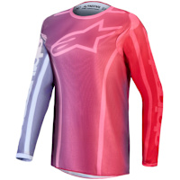 Alpinestars Stella Fluid Kepler Jersey - Purple / Rouge Red