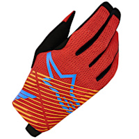 Alpinestars Radar Pro Textile Gloves - Fire Red / Black
