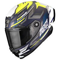 Scorpion Exo Race Air - Kobra Matt Blue / Yellow