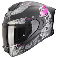 Scorpion Exo 530 Air - Hadji Black / Pink