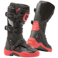 Eleveit X Peak Junior Off-Road Boots - Black / Red