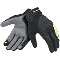 Tucano Urbano Penna Evo Textile Gloves - Black / Fluo Yellow