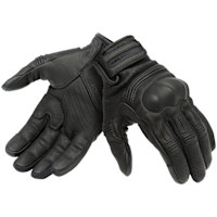 Tucano Urbano Supergig Leather Gloves - Black