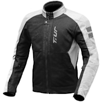 T.ur Siena Textile Jacket - Ice / Black