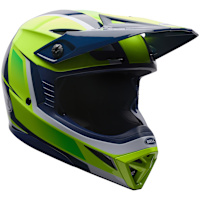 Bell MX-10 MIPS Kids - Spiral Fluorescent Yellow