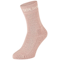 Sealskinz Suffield Solo Merino Liner Socks - Pink