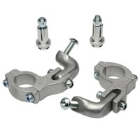 Barkbusters Handlebar Clamp Kit (Tapered) - Renthal Fatbars
