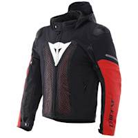 Dainese Super Sprint Air Textile Jacket - Black / White / Red