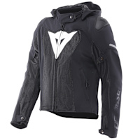 Dainese Ladies Super Sprint Air Textile Jacket - Black / White