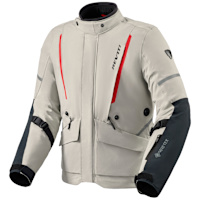 Rev'it Vertical 2 Gore-Tex&reg; Jacket - Grey / Red