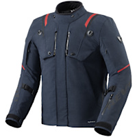 Rev'it Fractal H2O Textile Jacket - Dark Blue
