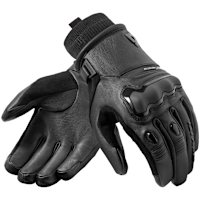 Rev'it Boxxer 3 H2O Leather Gloves - Black