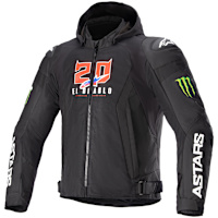 Alpinestars FQ20 Zaca Air Monster Textile Jacket - Black / White