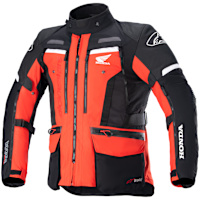 Alpinestars Honda Bogota Pro Drystar Textile Jacket - Bright Red / Black