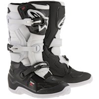 Alpinestars Youth Tech 7s Boots - Black / White