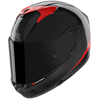 Nolan X-904 Ultra Carbon Emblema - Carbon / Black / Red