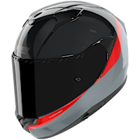Nolan X-904 Ultra Carbon Verniciatura Speciale - Carbon / Grey / Red