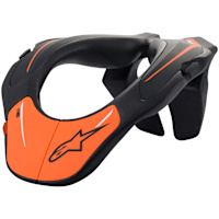 Alpinestars Youth Neck Support - Black / Orange