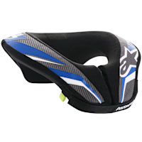 Alpinestars Youth Sequence Neck Roll - Black / Anthracite / Blue
