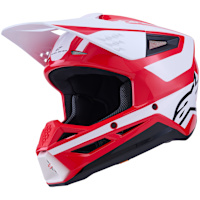 Alpinestars S-M3 Heat - Gloss Red / White / Black