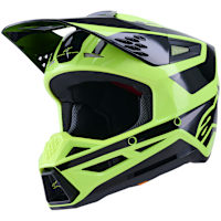Alpinestars S-M3 Heat - Gloss Fluo Yellow / Black