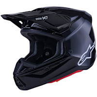 Alpinestars S-M7 Solid - Gloss Black