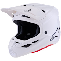 Alpinestars S-M7 Solid - Gloss White