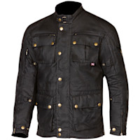 Merlin Bamford Cotec AAA Wax Jacket - Black