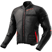 Rebelhorn Scandal 3.0 Textile Jacket - Black / Grey / Red