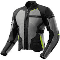Rebelhorn Scandal 3.0 Textile Jacket - Black / Grey / Fluo Yellow