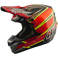 Troy Lee Designs SE5 Carbon - Wings Red