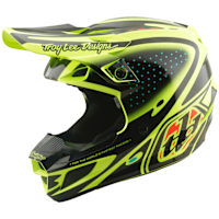 Troy Lee Designs SE5 Polycarbonate - The Line Flo Yellow