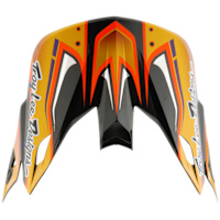 Troy Lee Designs Replacement SE5 Carbon Peak - Crest Gold