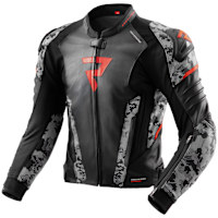 Rebelhorn Veloce Leather Jacket - Camo Grey