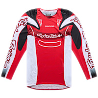 Troy Lee Designs SE Pro Jersey - Salvo Red / White