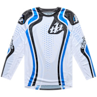 Troy Lee Designs GP Pro Jersey - Roller White / Blue