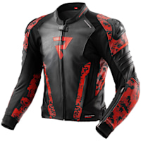 Rebelhorn Veloce Leather Jacket - Camo Red