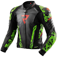 Rebelhorn Veloce Leather Jacket - Camo Green