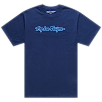 Troy Lee Designs T-Shirt - Signature Navy / Aero Blue