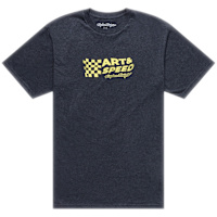 Troy Lee Designs T-Shirt - Finish Line Black Heather