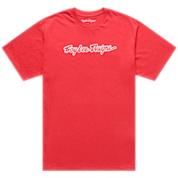 Troy Lee Designs Youth T-Shirt - Signature Scarlet