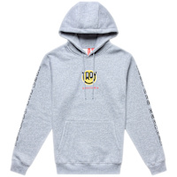 Troy Lee Designs Pullover Hoodie - Happy Dayz Grey Heather