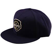 Troy Lee Designs Flat Bill Snapback Cap - Imprint Indigo