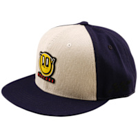 Troy Lee Designs Flat Bill Snapback Cap - Happy Dayz Indigo / Pumice
