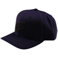 Troy Lee Designs Curved Snapback Cap - Badge Indigo