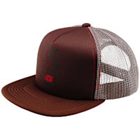 Troy Lee Designs Trucker Snapback Cap - Peace Out Chocolate