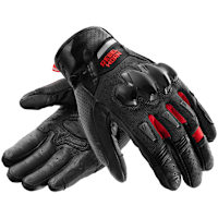 Rebelhorn Defender Mixed Gloves - Black / Red