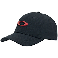Oakley Tincan Cap - Pitch Black / Flame Red