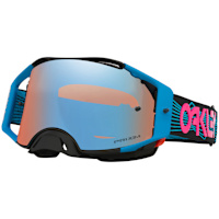 Oakley Airbrake MX Goggles - Blue Wired / Prizm Sapphire Lens