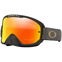 Oakley O Frame 2.0 Pro MX Goggles - Team Black / Fire Iridium Lens